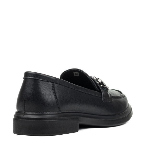 Туфли женские кожаные черные Meegocomfort 2298Т