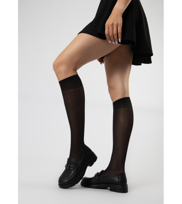 Туфли женские кожаные черные Meegocomfort 2299Т