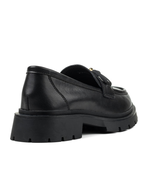 Туфли женские кожаные черные Lifexpert 2318Т