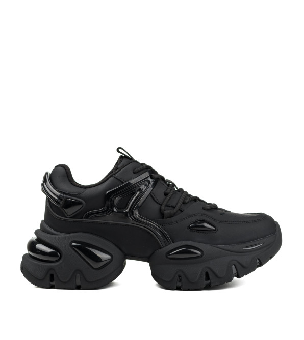 Кроссовки женские кожаные черные Lifexpert 2321Т