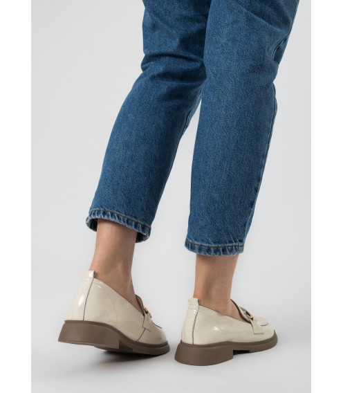 Туфли женские светлые Meegocomfort 2356Т-А