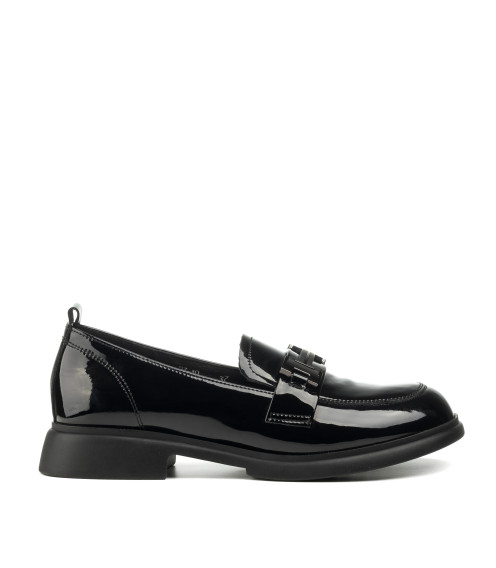 Туфли женские черные лакированые Meegocomfort 2356Т