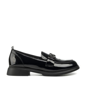 Туфли женские черные лакированые Meegocomfort 2356Т