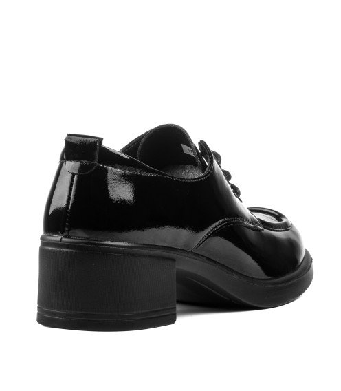 Туфли женские черные лакированые Meegocomfort 2357Т