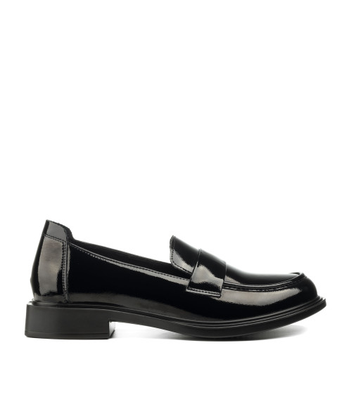 Туфли женские черные лакированые Meegocomfort 2362Т-В