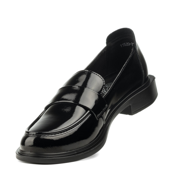 Туфли женские черные лакированые Meegocomfort 2362Т-В