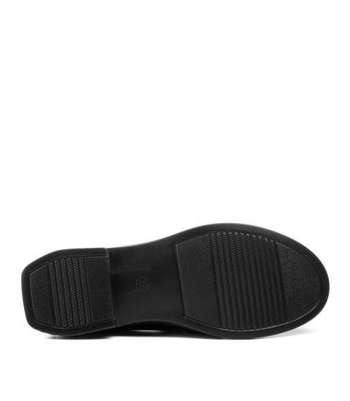 Туфли женские черные лакированые Meegocomfort 2362Т-В