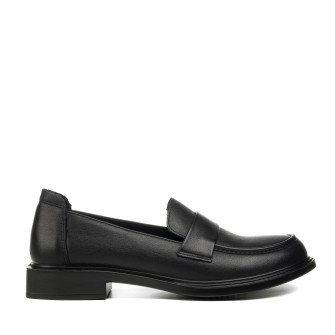 Туфли женские черные кожаные Meegocomfort 2362Т