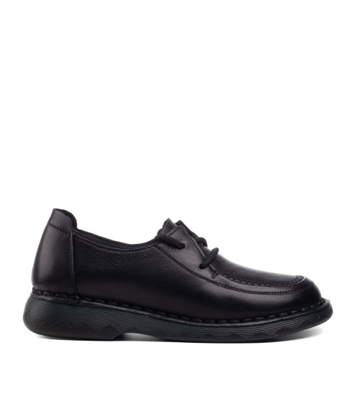 Туфли женские кожаные на шнуровках Meegocomfort 2368Т