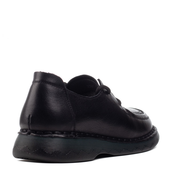Туфли женские кожаные на шнуровках Meegocomfort 2368Т