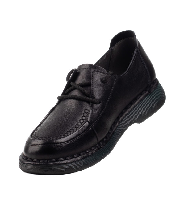 Туфли женские кожаные на шнуровках Meegocomfort 2368Т
