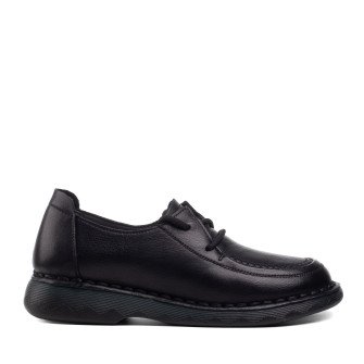 Туфли женские кожаные на шнуровках Meegocomfort 2368Т