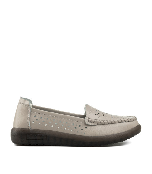 Туфли женские серые на платформе Lifexpert 2445Т-А
