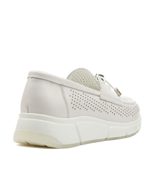 Туфли женские белые летние Meegocomfort 2470Т