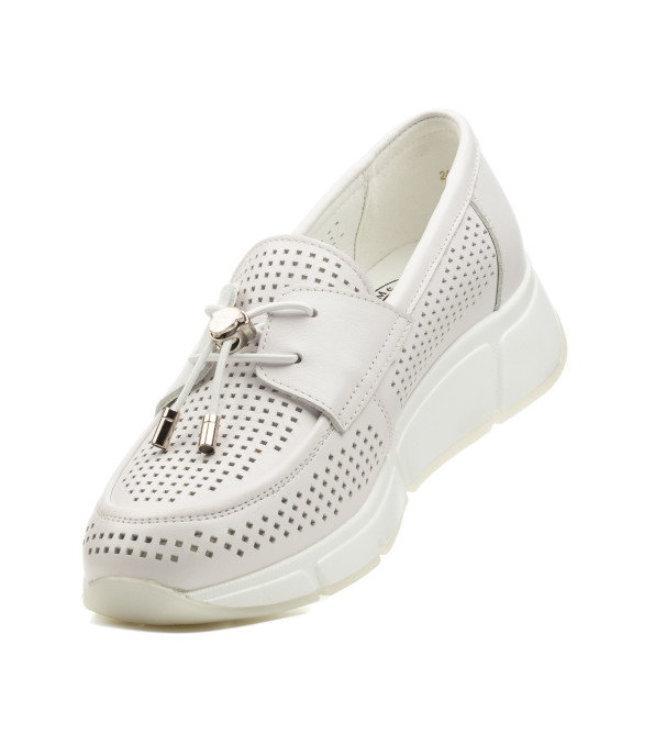 Туфли женские белые летние Meegocomfort 2470Т