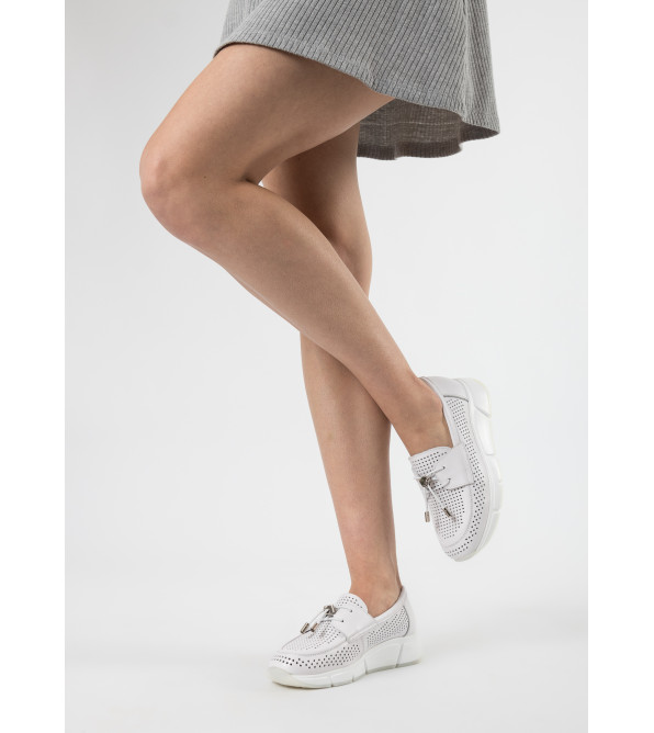 Туфли женские белые летние Meegocomfort 2470Т