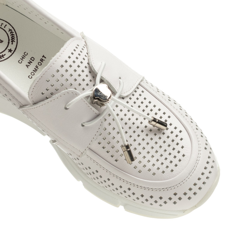 Туфли женские белые летние Meegocomfort 2470Т