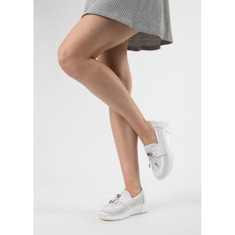 Туфли женские белые летние Meegocomfort 2470Т