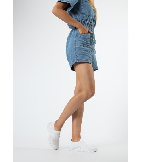 Кросівки жіночі білі текстильні Fashion 2477Т
