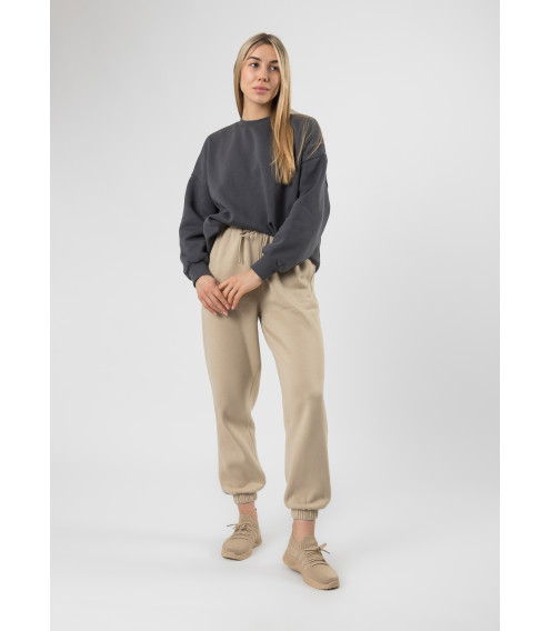 Кроссовки женские текстильные бежевые Fashion 2478Т-В