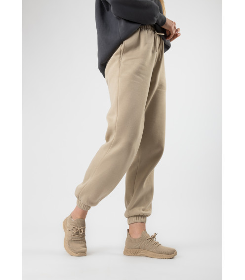 Кроссовки женские текстильные бежевые Fashion 2478Т-В