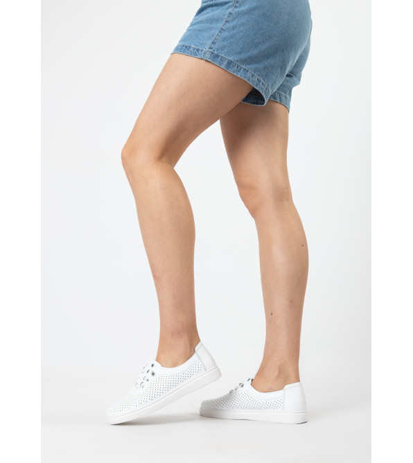 Туфлі жіночі шкіряні білі літні Comfort Wow 2500Т