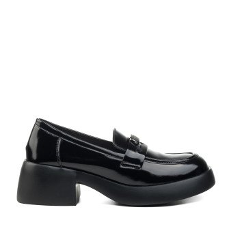 Туфли женские черные лакированные Meegocomfort 2536Т