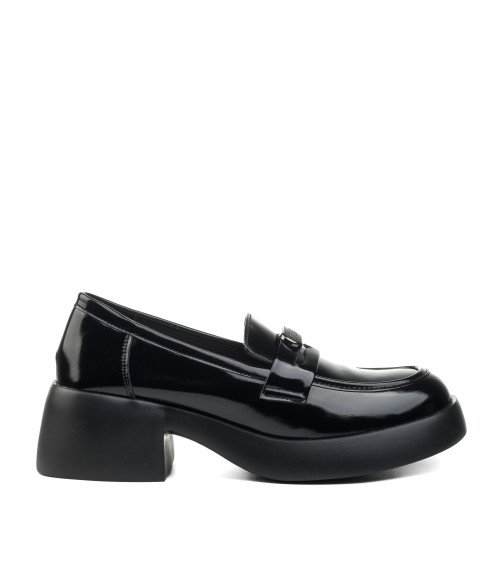 Туфли женские черные лакированные Meegocomfort 2536Т