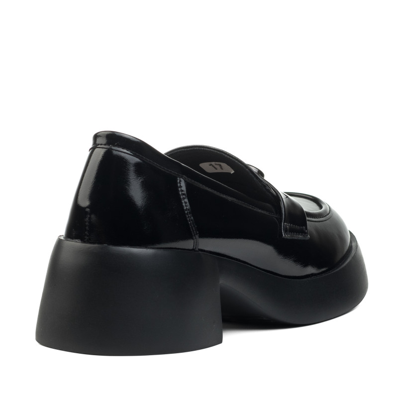 Туфли женские черные лакированные Meegocomfort 2536Т