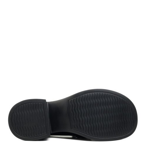 Туфли женские черные лакированные Meegocomfort 2536Т
