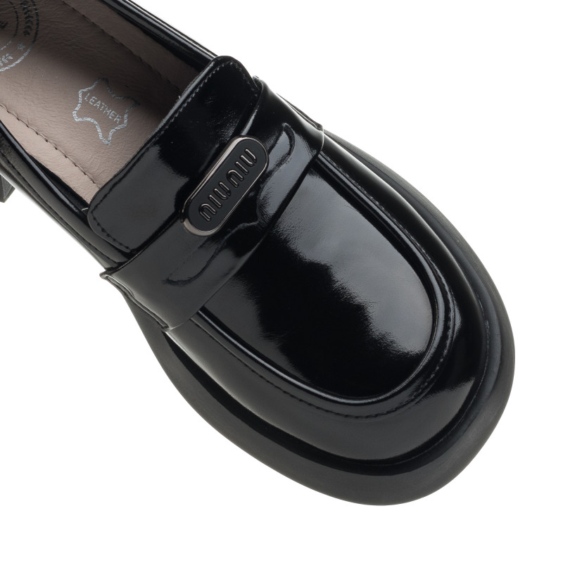 Туфли женские черные лакированные Meegocomfort 2536Т