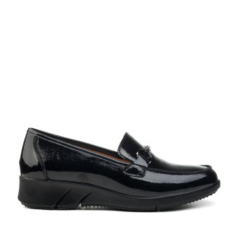Туфли женские черные лакированные Meegocomfort 2538Т