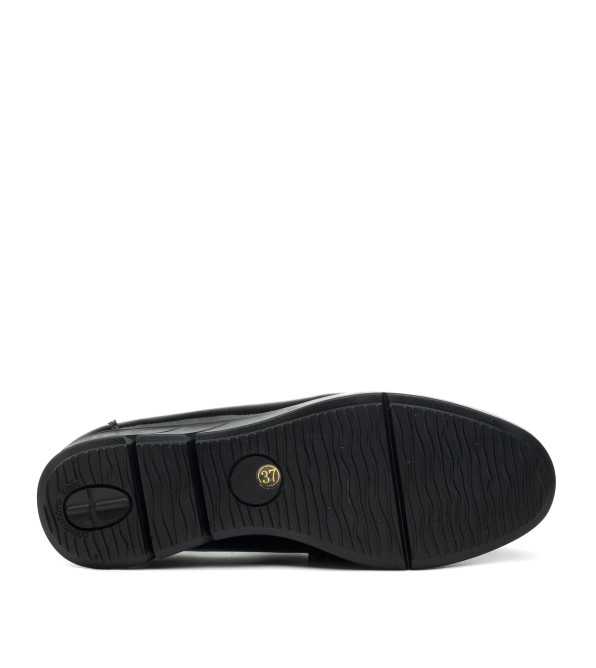 Туфли женские черные лакированные Meegocomfort 2538Т