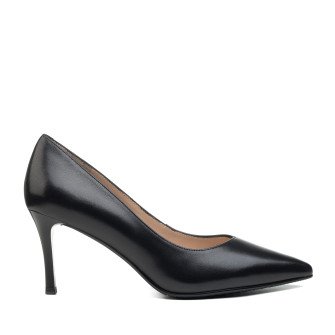 Туфлі жіночі шкіряні чорні на шпильці Lady marcia 2603Т