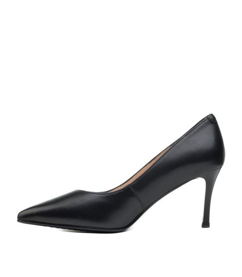 Туфлі жіночі шкіряні чорні на шпильці Lady marcia 2603Т