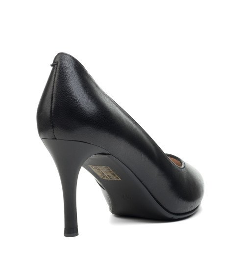 Туфлі жіночі шкіряні чорні на шпильці Lady marcia 2603Т