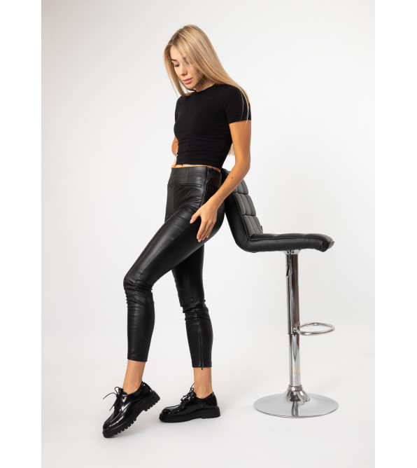 Туфли женские лакированные черные Mode Anona 2609Т