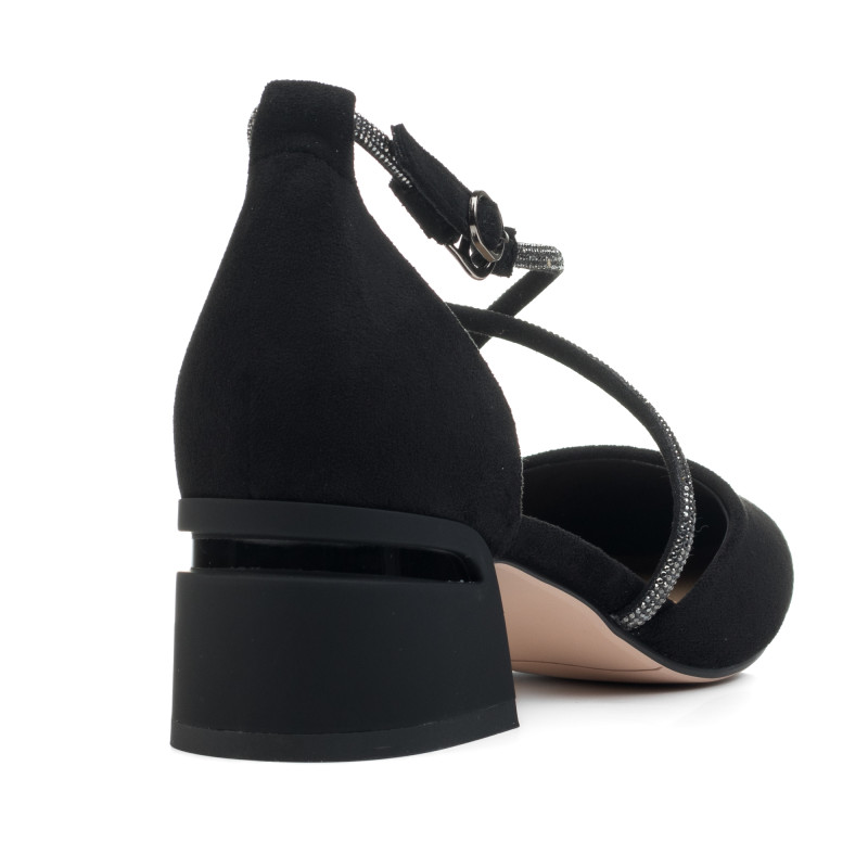Туфли женские черные замшевые Marigo 2650Т