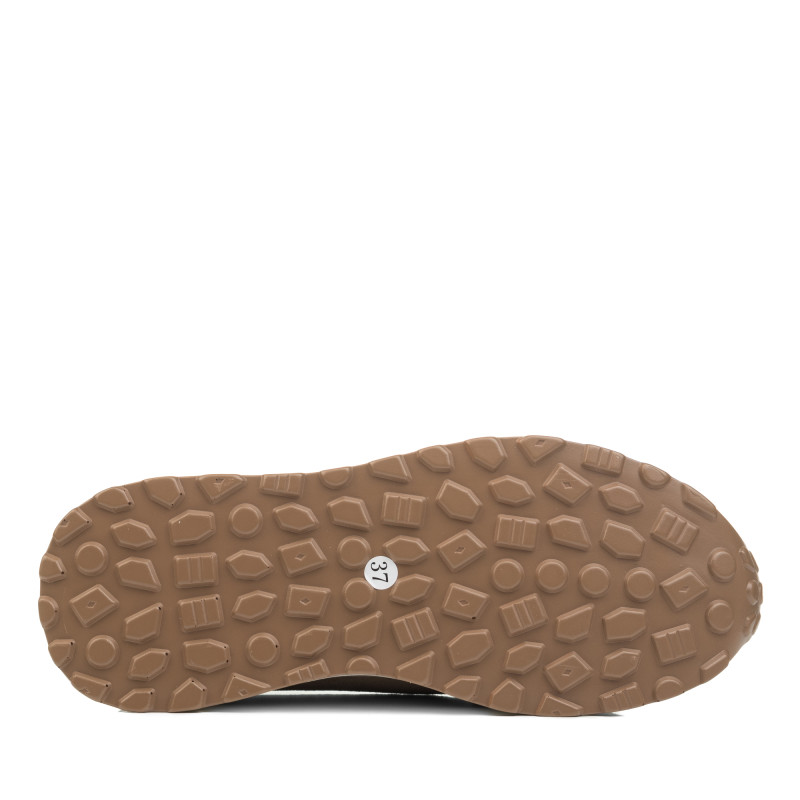 Туфли женские цвета мокко на танкетке Meegocomfort 2655Т