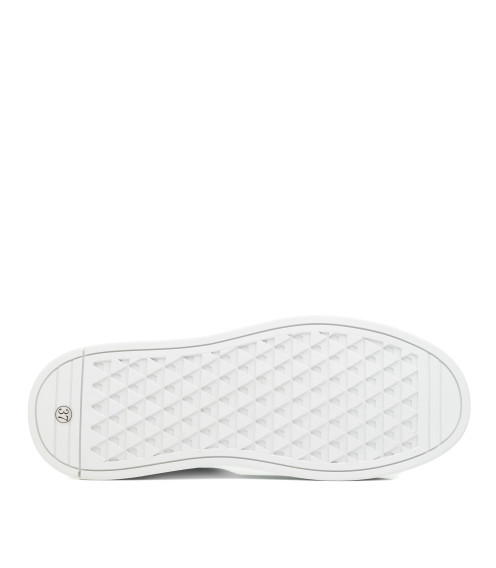 Кеды женские кожаные белые Meegocomfort 2657Т