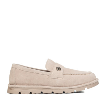 Туфлі замшеві бежеві Sorte lady 2769Т-А