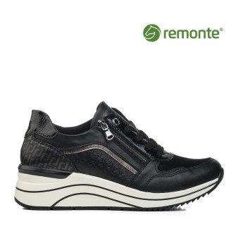 Кроссовки женские черные комбинированные Remonte 2810Т