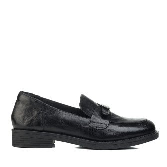 Туфли женские кожаные черные Meegocomfort 2838Т