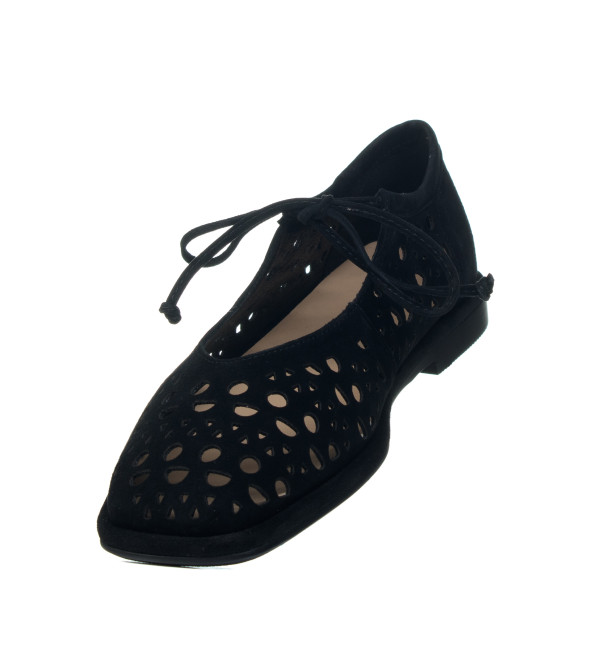 Туфли женские черные замшевые Marigo 2859Т