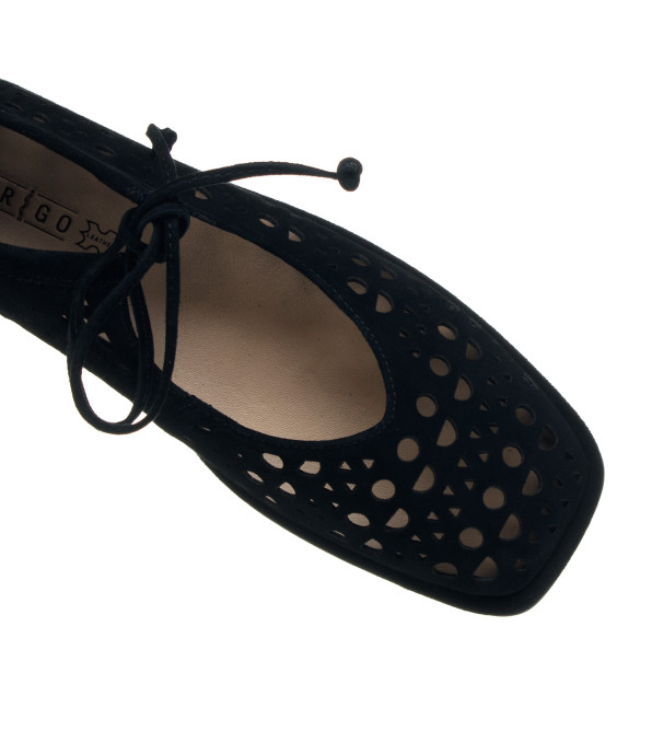 Туфли женские черные замшевые Marigo 2859Т