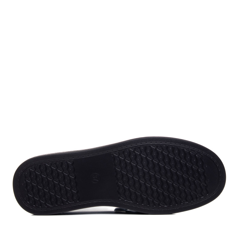 Туфли женские кожаные лакированные черные Meegocomfort 2922Т-1