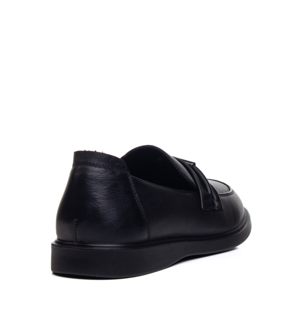 Туфли женские кожаные черные Meegocomfort 2922Т