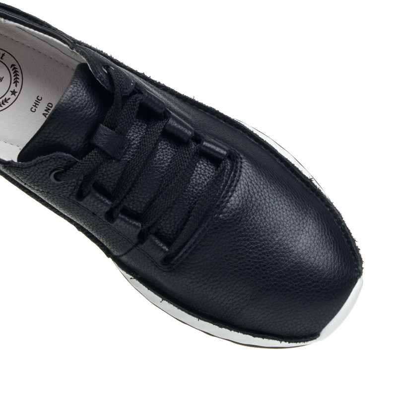 Кросівки жіночі шкіряні чорні Meegocomfort 2923Т