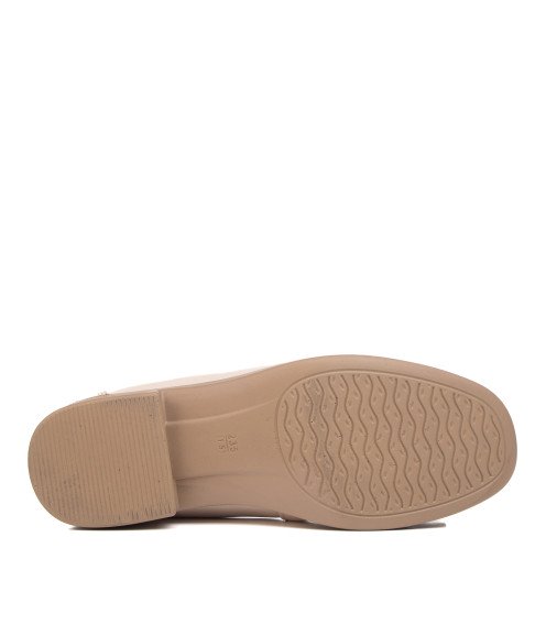 Туфли женские бежевые Meegocomfort на низком ходу Meegocomfort 2929Т-1