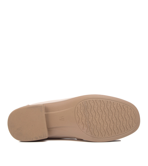 Туфли женские бежевые Meegocomfort на низком ходу Meegocomfort 2929Т-1